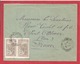 Y&T N°101X2 TANANARIVE     Vers  FRANCE  1934  2 SCANS - Briefe U. Dokumente
