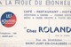 A La Roue Du Bonheur Café Restaurant Hôtel Chez Roland Rue De Montdidier SAINT JUST EN CHAUSSEE (Oise) - Cartes De Visite