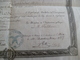 Diplôme Velin Bachelier Enseignement Secondaire Spécial Sceau Autographes 1889 Aix 44 X 27.5 Environs - Diploma's En Schoolrapporten