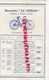 42-ST  SAINT ETIENNE- RARE DEPLIANT BICYCLETTES LE HERON- STE MANUFACTURIERE ARMES ET CYCLES- 25 RUE FONTAINEBLEAU-1928 - Transportmiddelen