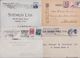 ESPAGNE - ESPAÑA - SPAIN - Lot De 12 Enveloppes Timbrées Et Entiers Postaux - Tarjeta Postal - Lettres & Documents