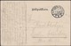 Allemagne 1915. Carte Postale De Franchise Militaire. Drapeau, Gott Mit Uns 1914, Dieu Avec Nous - Buste