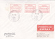 Enveloppe Avec Vignettes D'affranchissement De La Poste Valeurs Elevées - P 3005 - Spoedbestelling EXPRES - 1982 - Other & Unclassified