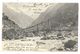 OISAN PONT RUSTIQUE SUR LE VENEON 1901 CPA 2 SCANS - Bourg-d'Oisans