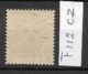 1916 MNH Sweden, Landstrom I: Watermark KPV - Unused Stamps