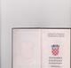 C81  --  PASSPORT  --   CROATIA  --  I. MODEL  -- 1992  --  GENTLEMAN - Historische Dokumente