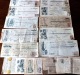 SUPER LOT 17 LETTRES DE CHANGE AVEC EN-TËTE- BELLES ILLUSTRATIONS- USINES-  DEBUT XX° S- LIEUX DIVERS- 6 SCANS - Bills Of Exchange