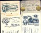 SUPER LOT 17 LETTRES DE CHANGE AVEC EN-TËTE- BELLES ILLUSTRATIONS- USINES-  DEBUT XX° S- LIEUX DIVERS- 6 SCANS - Lettres De Change