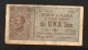 Banconota Buono Di Cassa 1 Lira 1914 (Dell'Ara, Righetti) - Altri & Non Classificati