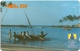 Sri Lanka - Fishing Boat - 2SRLB (Letter C Transparent), Used - Sri Lanka (Ceylon)