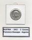 Austria - 1912 - 2 Corone - Francesco Giuseppe - Argento - (MW443) - Austria