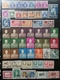 Taiwan ROC 1950-1959 100 Used Stamps Mixed Conditions2 Pages - Gebruikt