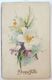 Delcampe - Cpa Lot 5x Litho Illustrateur Art Nouveau Divers Dont C. KLEIN Et Relief Dorure Theme Fleur De Lys - Collections & Lots