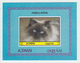 Cats Ajman **, Imperforated Set Of 8 - Hauskatzen