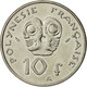 French Polynesia, 10 Francs, 1979, Paris, SUP, Nickel, KM:8 - Polynésie Française