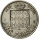 Monaco, Rainier III, 100 Francs, Cent, 1956, TTB, Copper-nickel, KM:134 - 1949-1956 Old Francs
