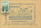FDC Saarland, Tag Der Briefmarke 1956, Stempel Hilbringen, Auf Fahrausweis (39) - FDC