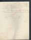 LETTRE DE 1897 ERNEST MOREAU NOTAIRE À VILLENEUVE SUR YONNE : - Manuscrits