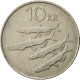 Iceland, 10 Kronur, 1984, TTB, Copper-nickel, KM:29.1 - Islande