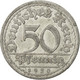 Allemagne, République De Weimar, 50 Pfennig, 1920, Berlin, TB+, Aluminium - 10 Rentenpfennig & 10 Reichspfennig