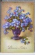 Delcampe - Cpa LOT 6X LITHO Illustrateur 3X JOUNOK IMPORT EAS C KLEIN Bouquet VASE CORBEILLE Fleur THEME  Myosotis - Verzamelingen & Kavels