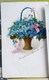 Delcampe - Cpa LOT 6X LITHO Illustrateur 3X JOUNOK IMPORT EAS C KLEIN Bouquet VASE CORBEILLE Fleur THEME  Myosotis - Collections & Lots