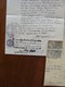 Delcampe - LOT 175 DOCUMENTS AVEC TIMBRE FISCAL DIMENSION .... VOIR PHOTOS DU LOT  EMPIRE AUX ANNEES 1930 - Other & Unclassified