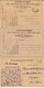 3  CORRESPONDANCES  Des Armées De La République--carte En Franchise--voir  2 Scans - Lettres & Documents