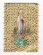 IMAGE  PIEUSE  ( CANIVET Vers 1850 , Avec Découpis, Chromo Et Herbes Sèches, Fleurs Séchées ) - Imágenes Religiosas