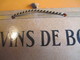 Delcampe - Publicité/ Plaque Carton/ Grands Vins De Bordeaux/ Blanc /Trés Recommandé/Le Verre / BORDEAUX/ Vers 1930-50     BFP204 - Plaques En Carton