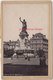 Photo Ancienne Vers 1900-grand CDV-(CAB) PARIS N°7 Statue De La République, Photo Collée Sur Carton Fin-animée - Lieux
