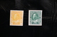 Canada 136-37 Singles King George V Admiral Issue  Hinge Remnants 1911-25 A04s - Blocks & Sheetlets