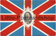 AK Union Jack God Save The King Portrait George V Ca. 1900 - Personnages Historiques