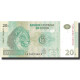 Billet, Congo Democratic Republic, 20 Francs, 2003, 2003-06-30, KM:94a, NEUF - Democratic Republic Of The Congo & Zaire