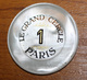 Rare Jeton De 1 Franc "Le Grand Cercle - Paris" Casino Token - Casino