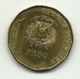 1991 - Dominicana 1 Peso, - Dominikanische Rep.