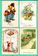 Delcampe - Beau Lot De 40 CPSM Fantaisie PAQUES / Mooi Lot 40 Postkaarten Fantasie PASEN - 5 - 99 Cartes