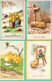 Delcampe - Beau Lot De 40 CPSM Fantaisie PAQUES / Mooi Lot 40 Postkaarten Fantasie PASEN - 5 - 99 Cartes