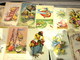 Delcampe - Beau Lot De 40 CPSM Fantaisie PAQUES / Mooi Lot 40 Postkaarten Fantasie PASEN - 5 - 99 Cartes