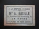 Le Havre - Benjamin Rabier - Signé - Un Voyage En Gondole - Carte Publicitaire - Mon . A. Basille , Bld De Strasbourg - - Rabier, B.