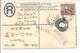 Trinidad Stationary Registerd Letter 1930>U.S.A. Senders Adress Chinese - Trinidad & Tobago (...-1961)