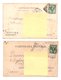 ITALIE . NAPOLI . " POSILIPPO " & " S. MARTINO " . 2 CARTES POSTALES - Réf. N°8338 - - Napoli