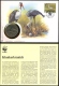 BIRDS-WWF-WATTLED CRANE-COIN COVER-MALAWI-1987-EXTREMELY SCARCE-BX1-375 - Cranes And Other Gruiformes