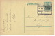 Entier Germania 5 Ct ALOST Via Etappen Gent 1915 Getekend Joseph CERCELET AALST - OC26/37 Territoire Des Etapes