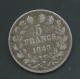 5 Francs Louis-Philippe 1848 BB Strasbourg Silver  Argent     Pia20901 - 5 Francs