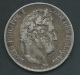 5 Francs Louis-Philippe 1848 BB Strasbourg Silver  Argent     Pia20901 - 5 Francs