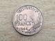 1954 No 'B' Mark 100 Franc Coin - Very Fine, Uncleaned - Other & Unclassified