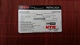 CHILE VTR Prepaid Card $3000 (Mint,Neuve)  2 Scans Rare - Chile
