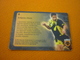 Akis Zikos AEK AS Monaco Old Greek Football Game Trading Card - Other & Unclassified