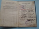 Commune De VILLERS Le BOUILLET Carnet De MARIAGE De Duchesne & Favaux Le 20/9/1919 ( Details See Photo ) !! - Non Classés